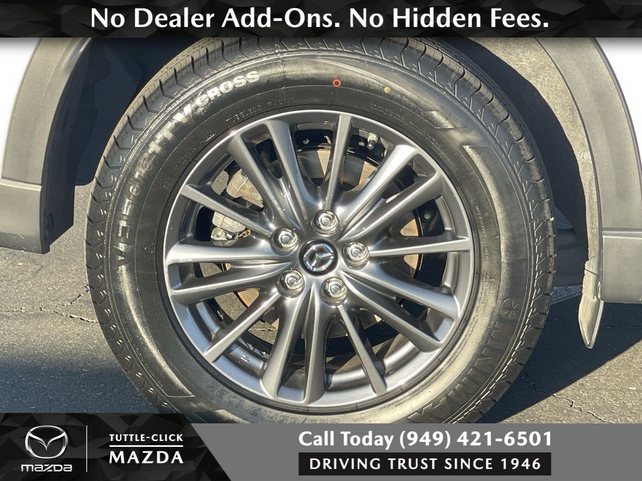 Used 2020 Snowflake White Pearl Mica Mazda Touring image 11