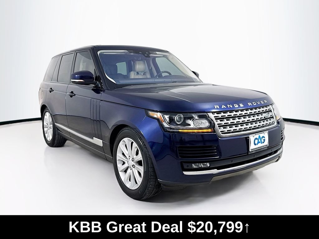 Used 2017 Loire Blue Land Rover 3.0L V6 Supercharged HSE image 1