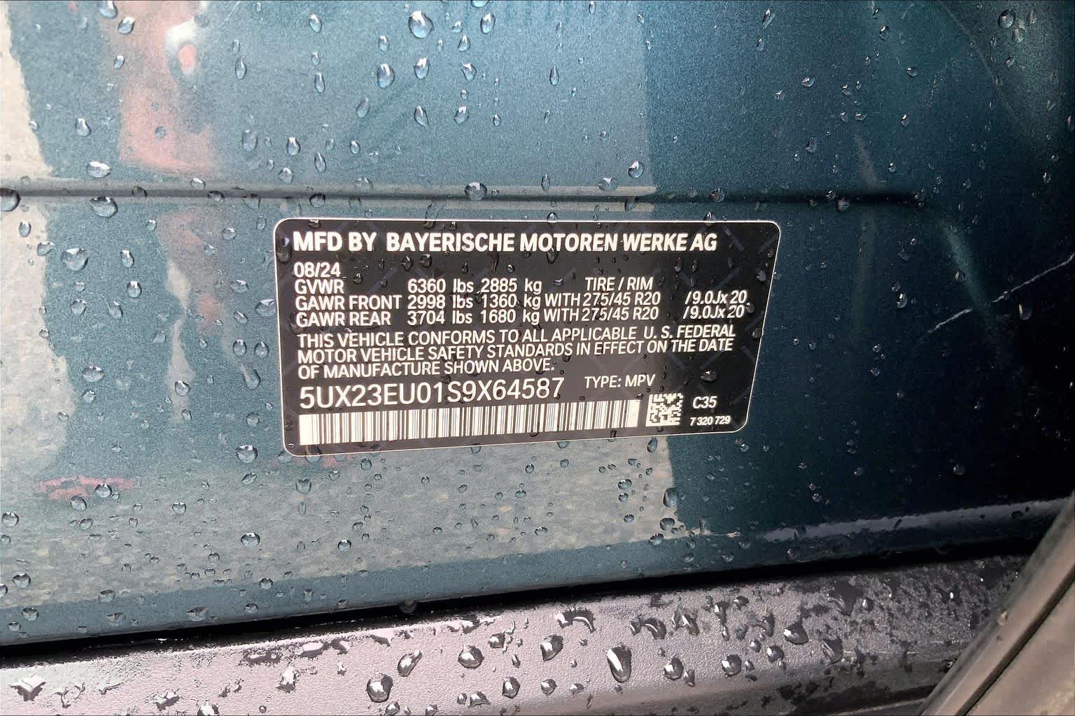 Used 2025 Blue Ridge Mountain Metallic BMW xDrive40i image 37