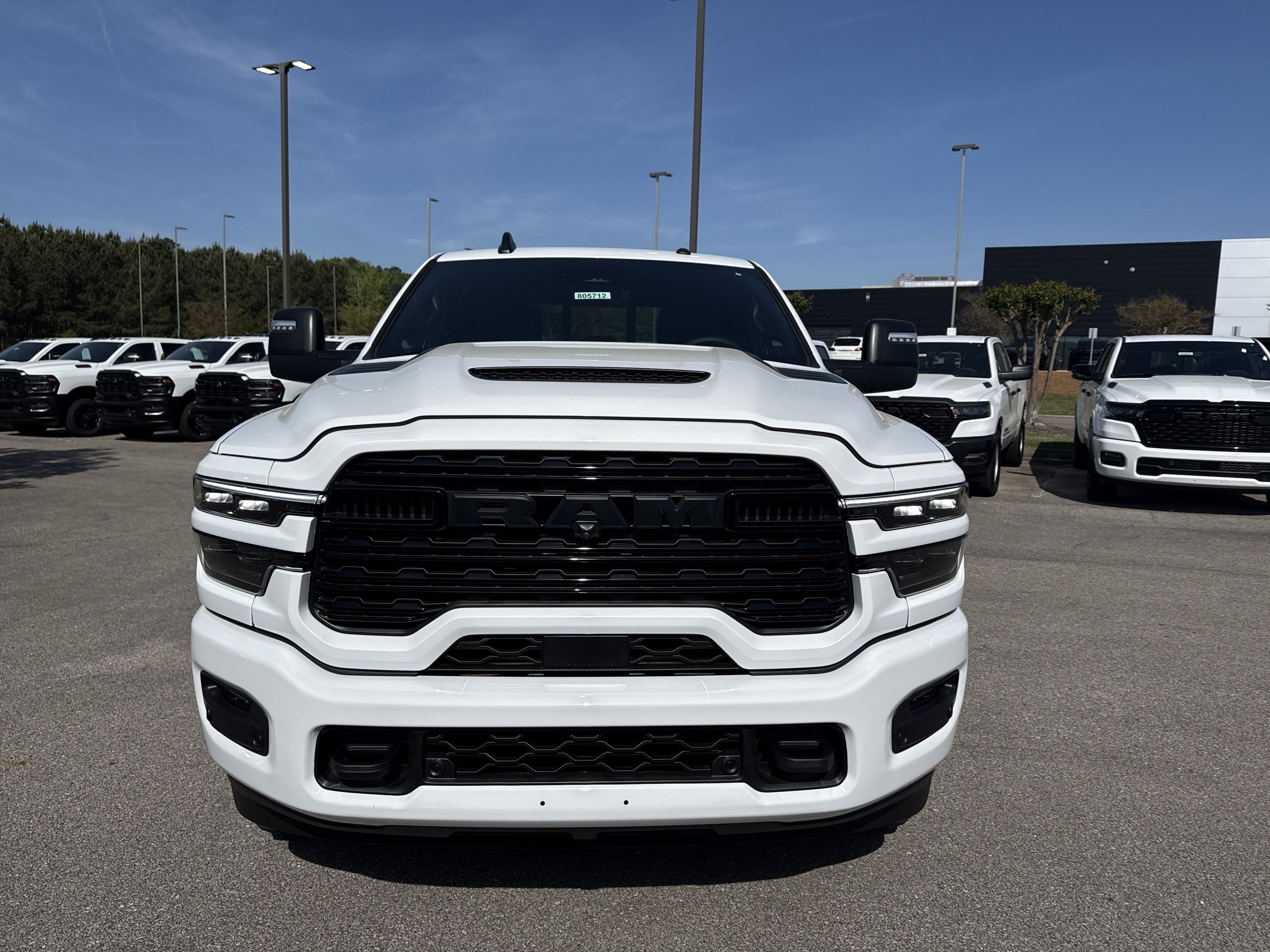 New 2026 Bright White Clearcoat RAM Limited image 2