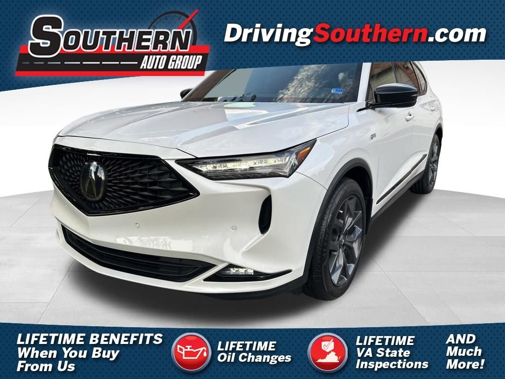 Used 2023 White Acura A-Spec image 1