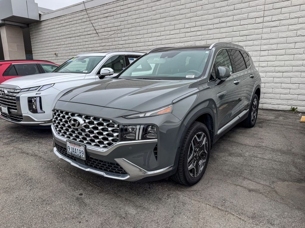 Certified Used 2023 Gray Hyundai Limited image 1