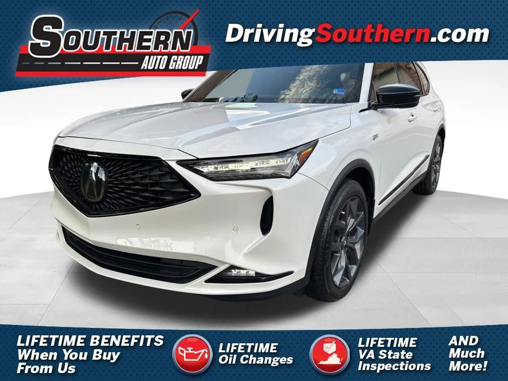 Used 2023 White Acura A-Spec image 1