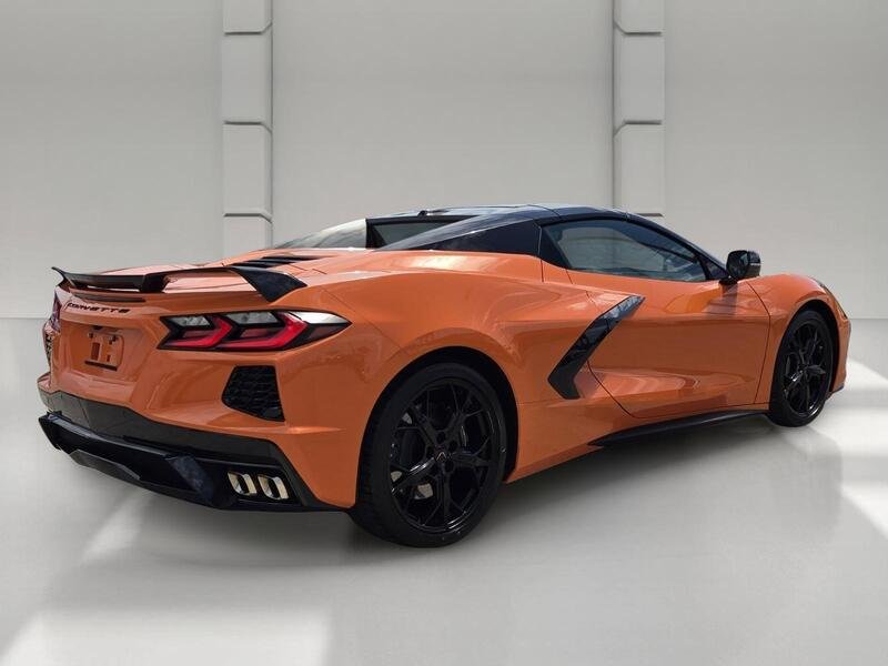 Used 2022 Orange CHEVROLET 2DR STINGRAY CONV W/3LT image 5