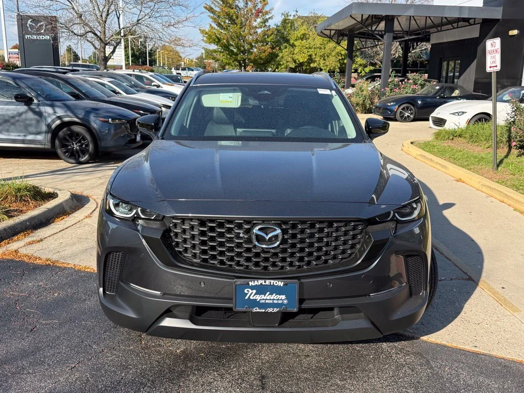 New 2026 Machine Gray Metallic Mazda Preferred AWD image 2