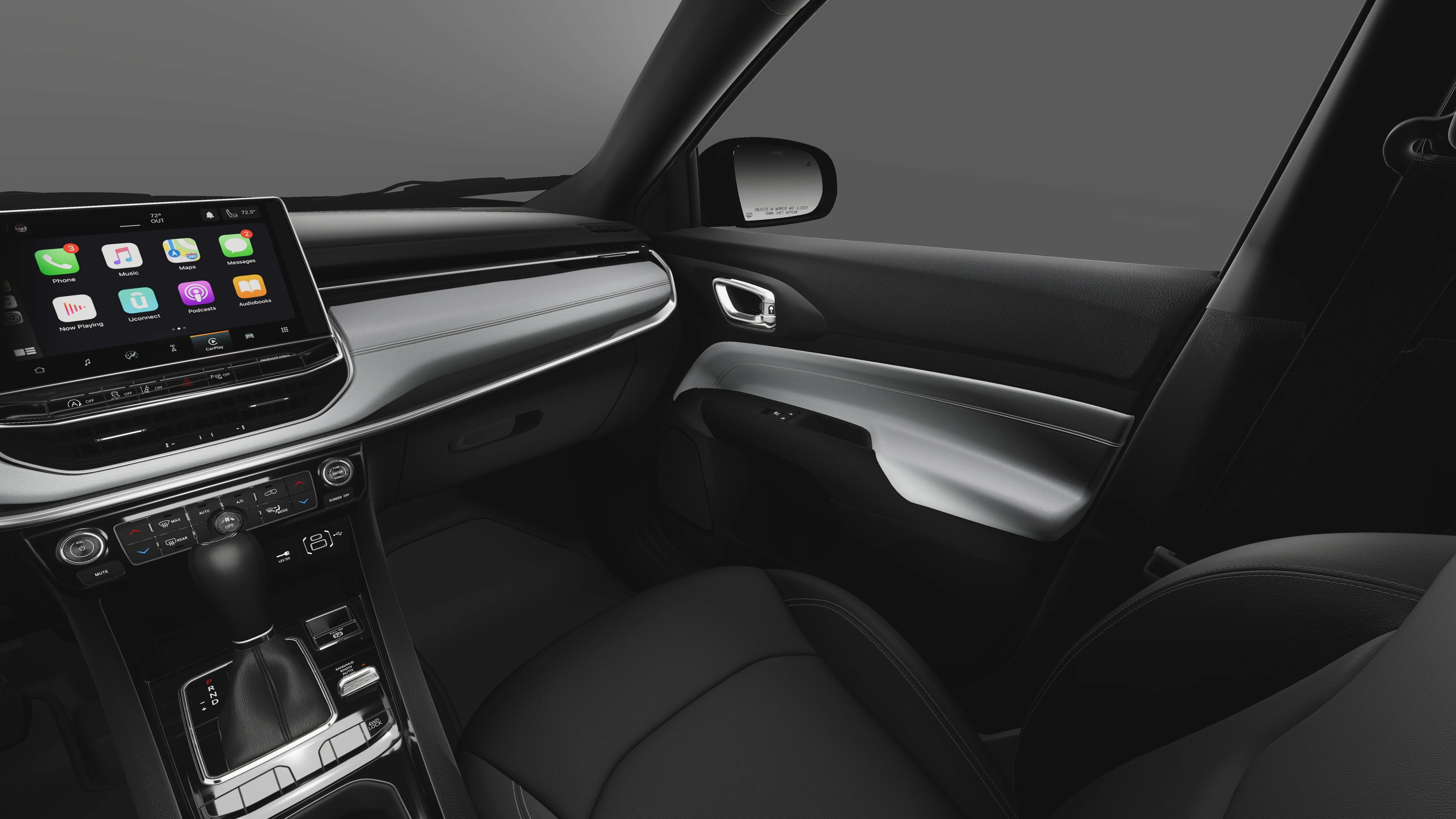 New 2026 Diamond Black Crystal Pearl-Coat Exterior Paint Jeep Limited image 19