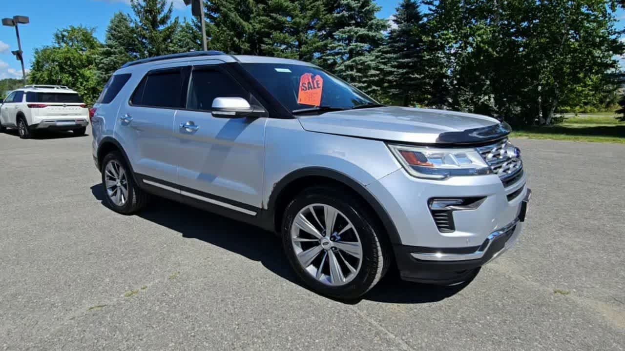 Used 2018 Ford Explorer Limited with VIN 1FM5K8F85JGA85420 for sale in Oakland, ME