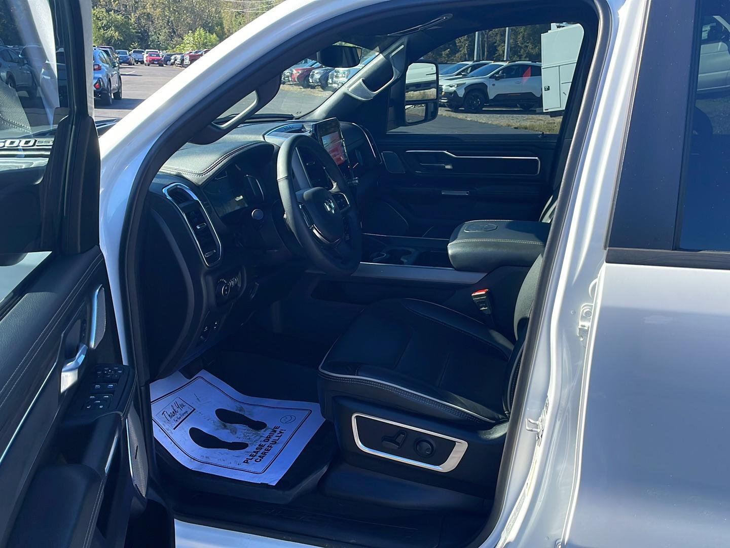 Used 2025 Ivory White Ram Laramie image 10