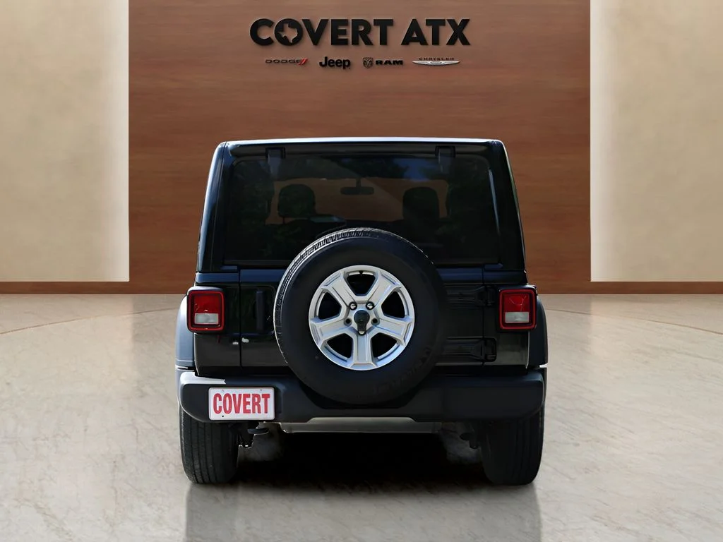 Used 2021 Black Jeep Unlimited Sport S image 4