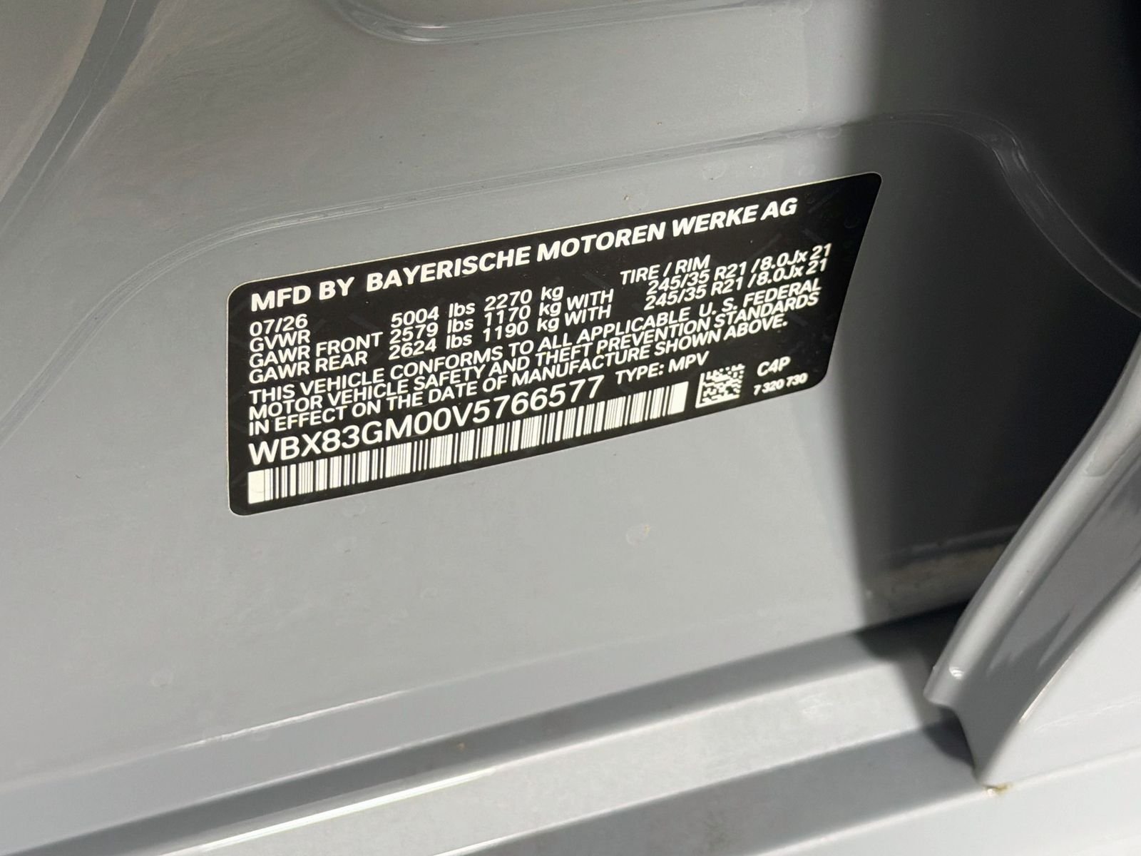 New 2027 Brooklyn Grey Metallic BMW M35i image 34