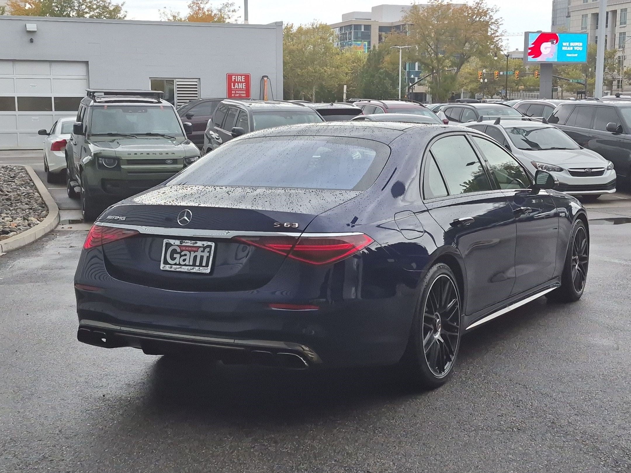 Certified Used 2025 MANUFAKTUR Signature Mystic Blue Metallic Mercedes-Benz AMG® S 63 E image 3
