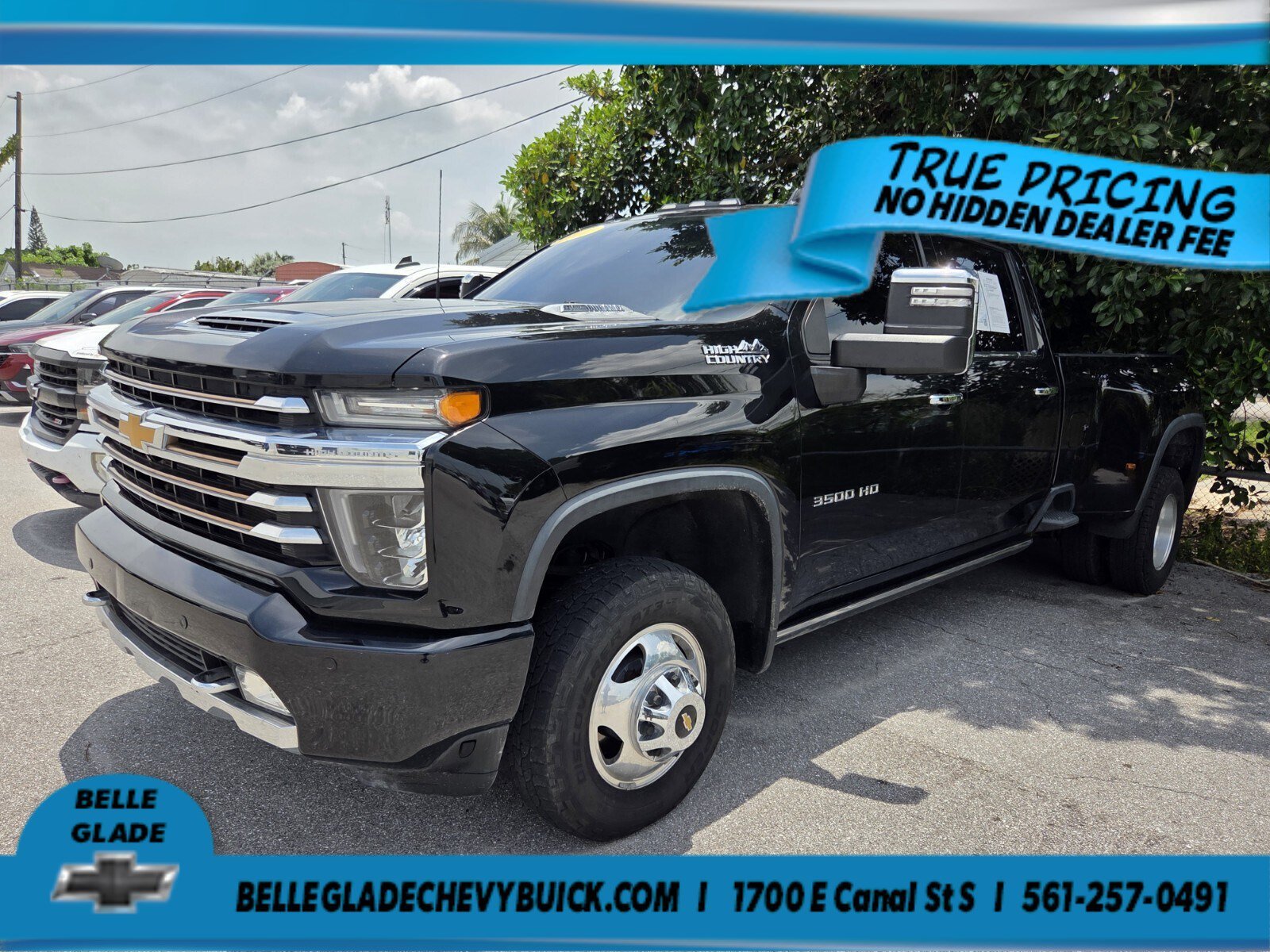 Used 2022 Mosaic Black Metallic Chevrolet High Country image 1