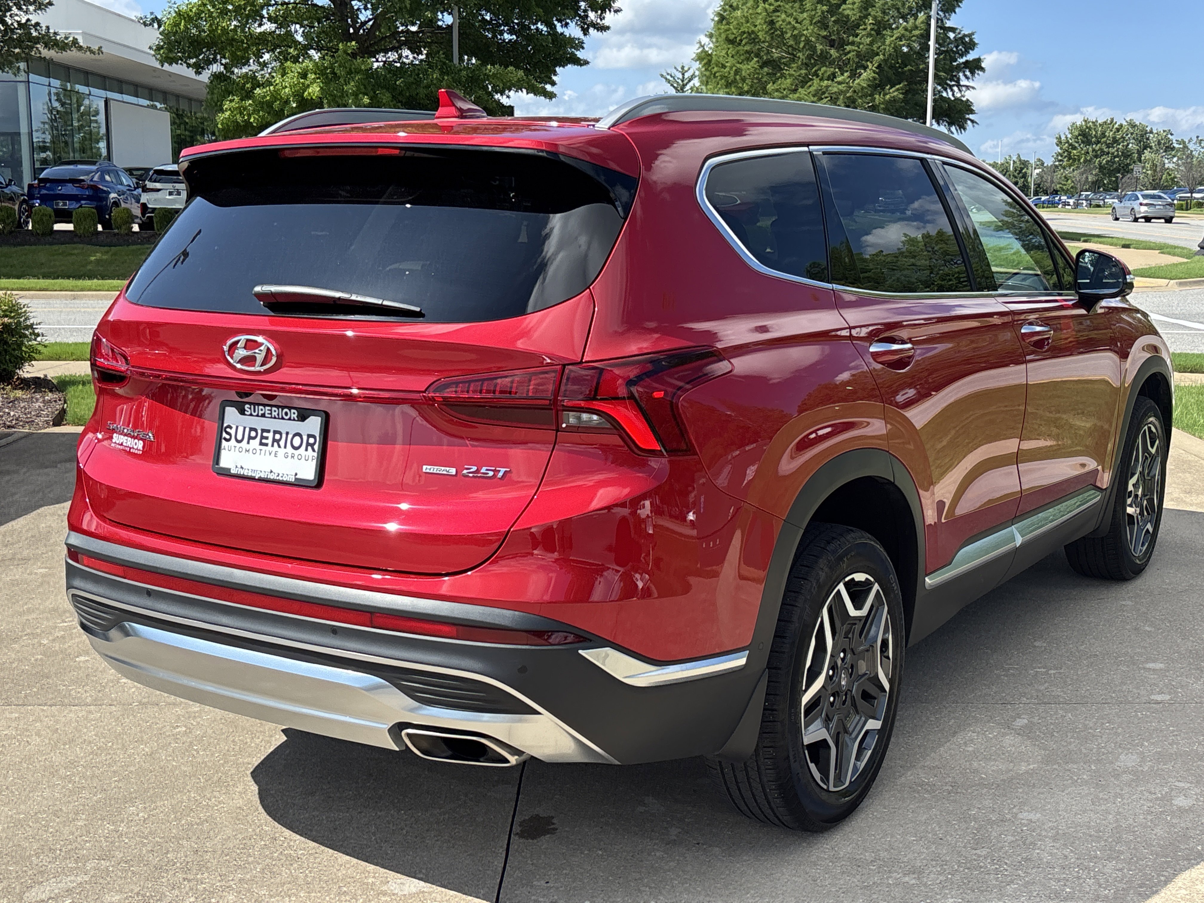 Used 2023 Calypso Red Hyundai Limited AWD image 3