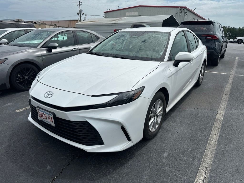 Used 2025 White Toyota SE image 1
