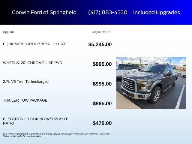 Used 2017 Magnetic Ford XLT image 6