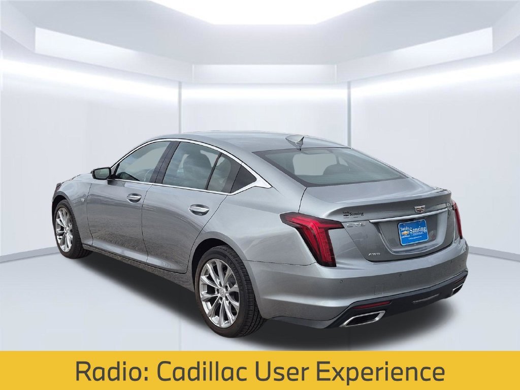 Used 2024 Argent Silver Metallic Cadillac Premium Luxury image 5