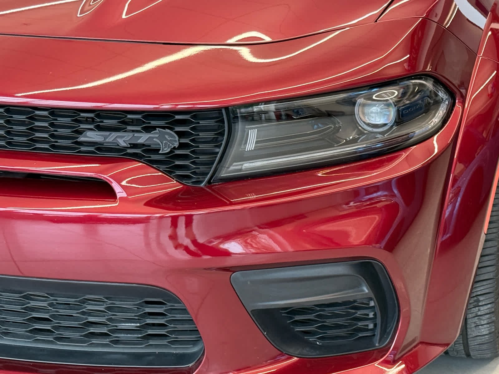 Used 2023 Octane Red Pearlcoat Dodge SRT Hellcat Widebody Jailbreak image 9