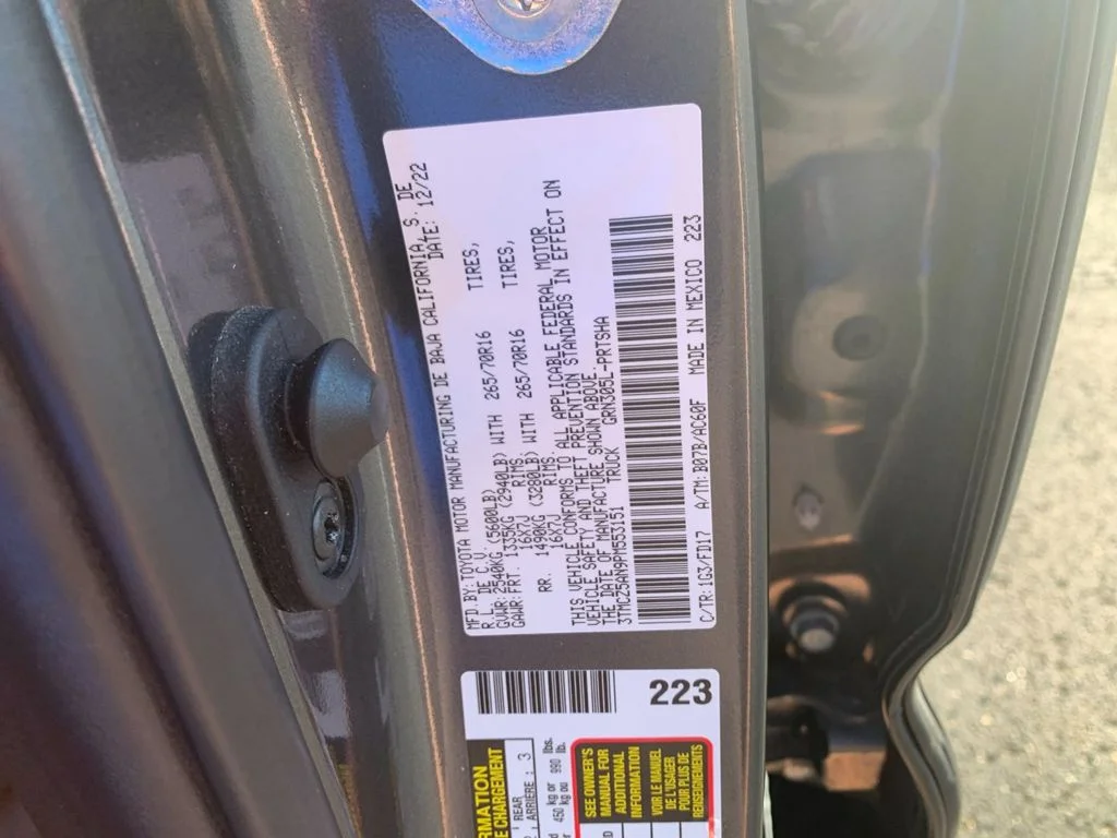 Used 2023 Gray Toyota TRD Off-Road image 33