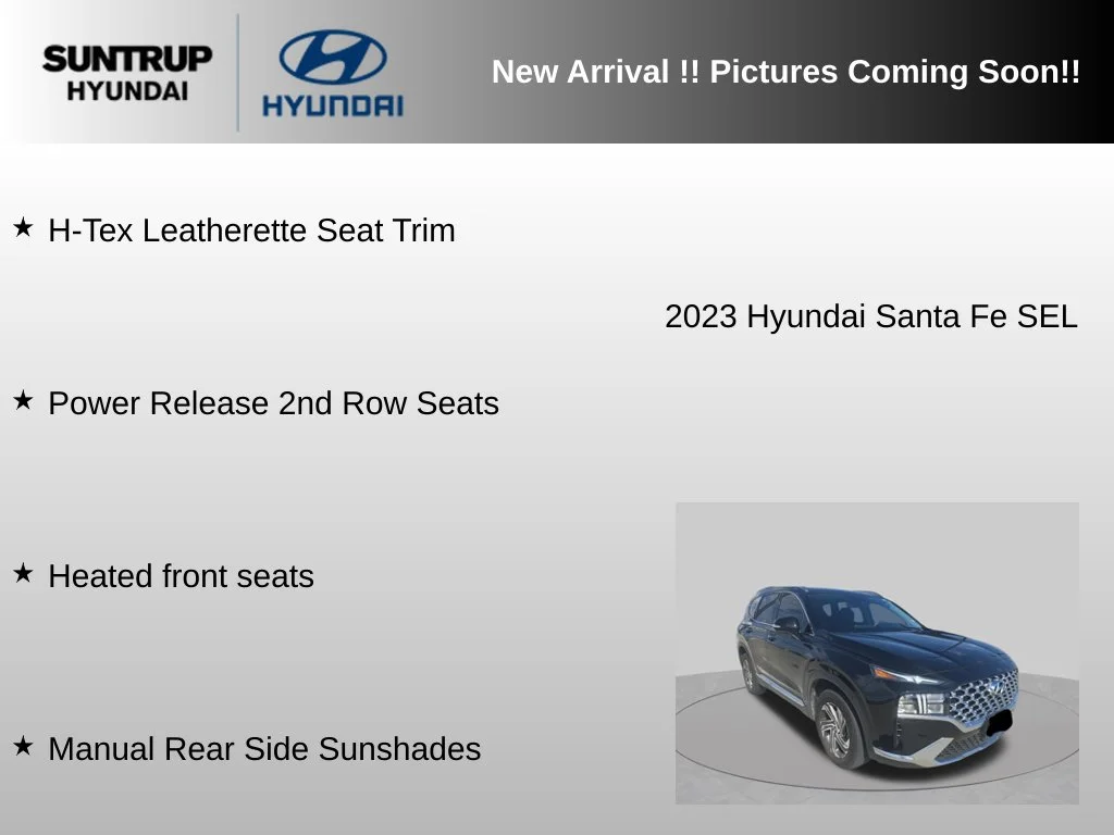 Used 2023 Twilight Black Hyundai SEL image 10