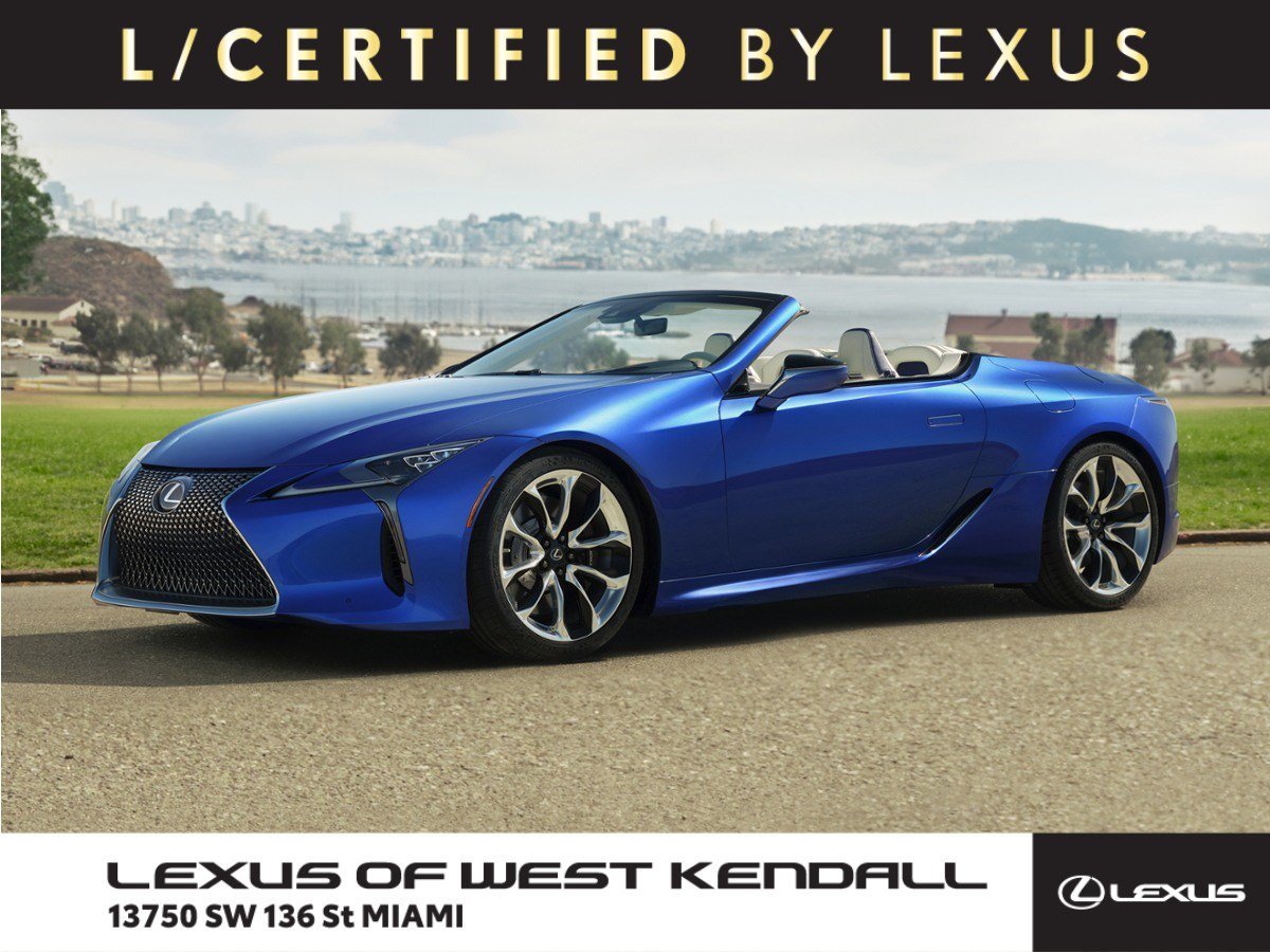 Certified Used 2023 Ultra White Lexus LC 500 image 1