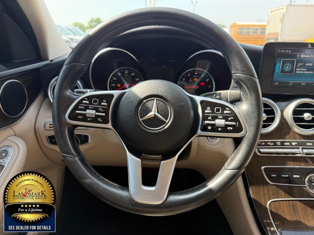 Used 2019 designo Diamond White Metallic Mercedes-Benz C 300 4MATIC® Sedan image 17