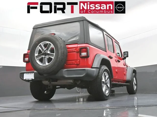 Used 2018 Red Jeep Unlimited Sport S image 36