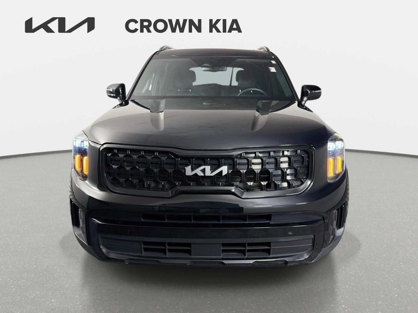 Used 2024 Ebony Black Kia EX X-Line image 2