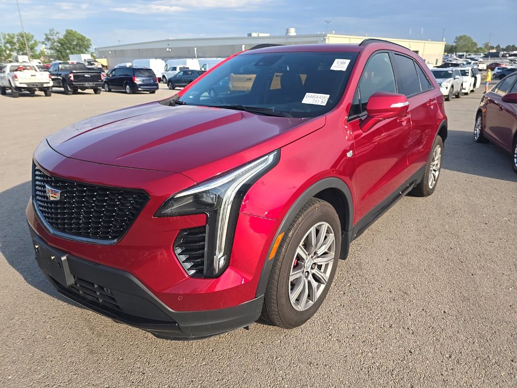 Used 2021 Red Cadillac AWD Sport image 1