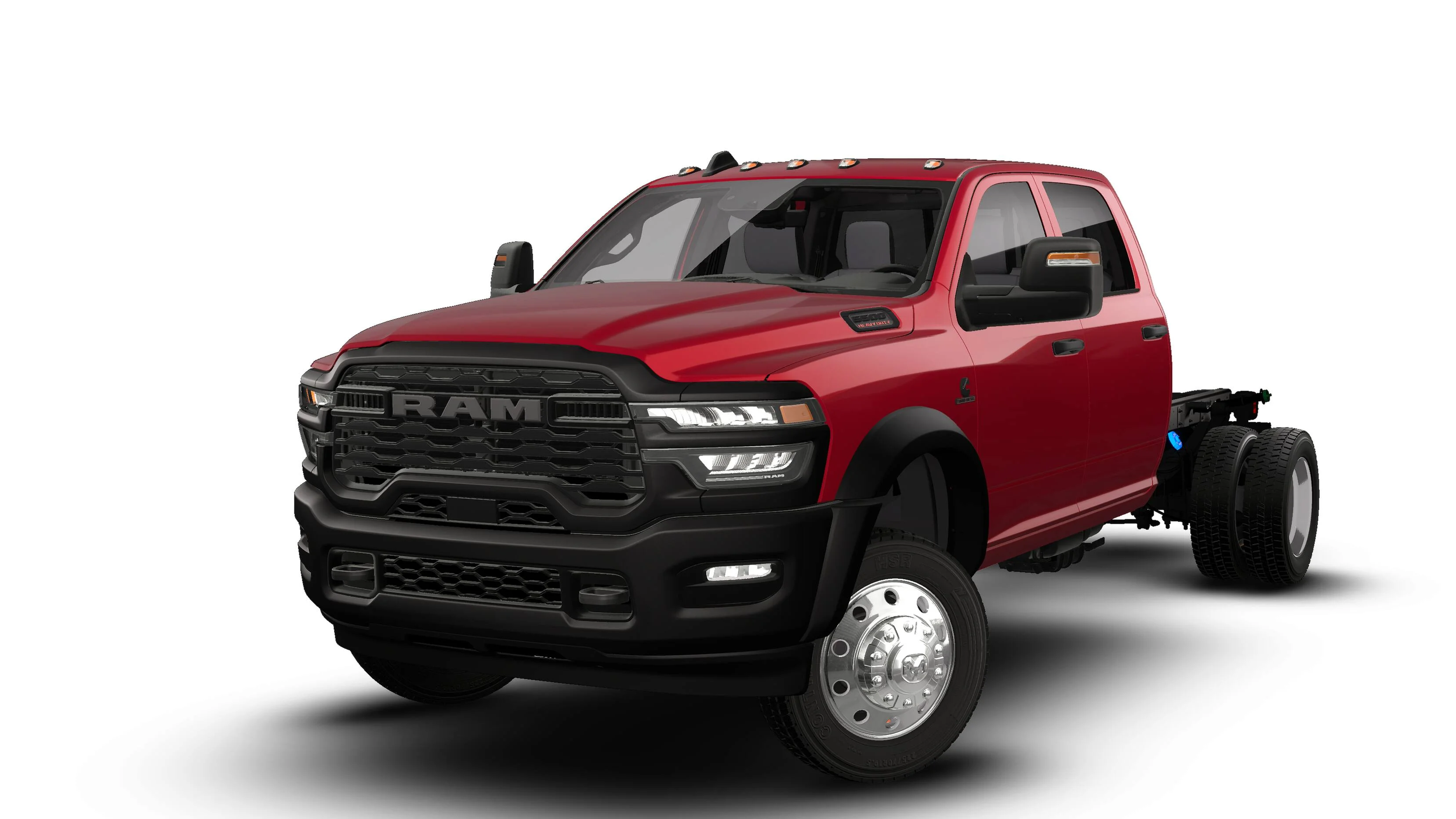 New 2027 Molten Red Pearl-Coat Paint RAM TRADESMAN image 13