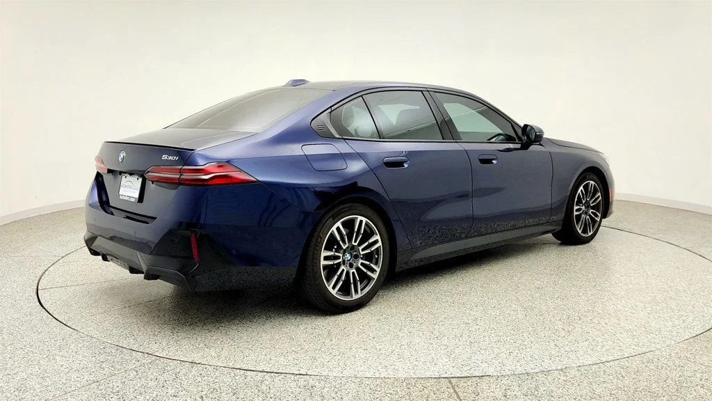 Used 2024 Tanzanite Blue II Metallic BMW 530i w/ M Sport Pro Pkg, Luxury Seating & Premium Pkg image 5
