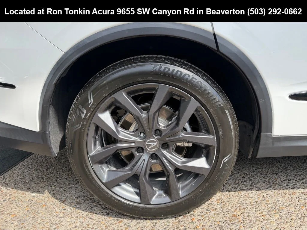 Used 2022 Platinum White Pearl Acura SH-AWD A-SPEC image 9