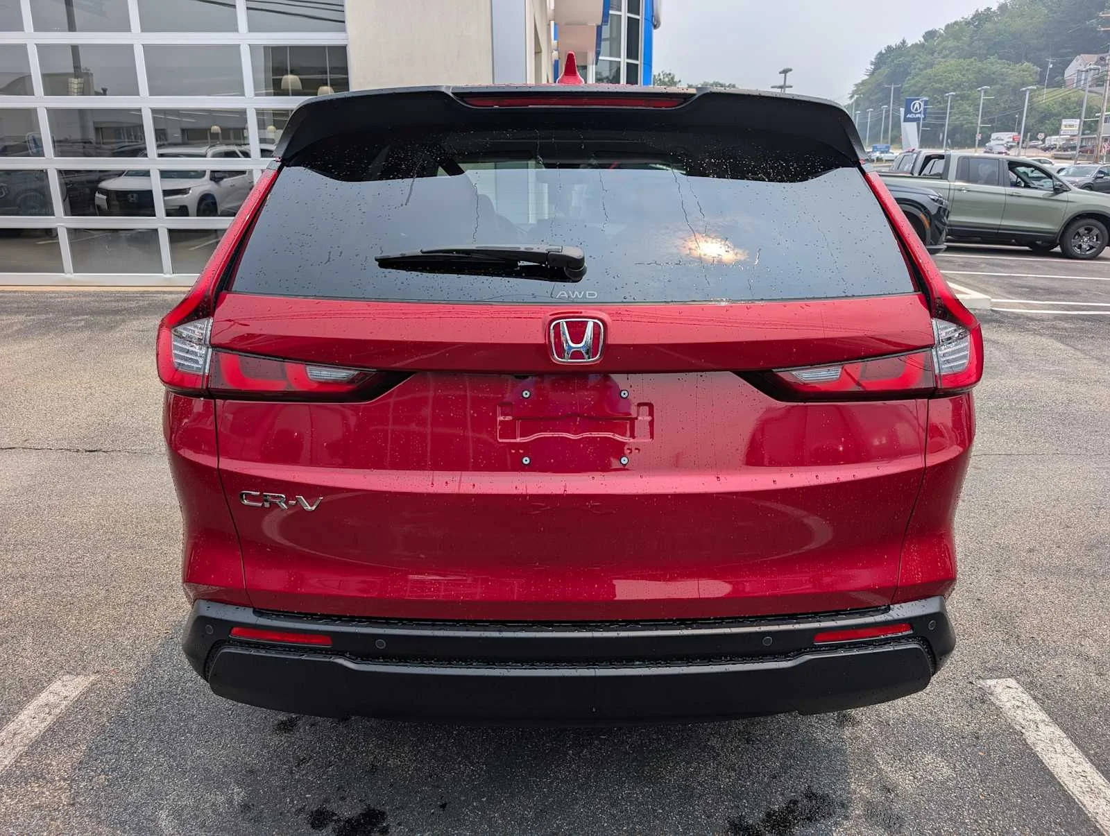 New 2026 Radiant Red Metallic Honda EX-L image 8