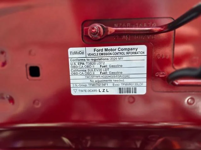 New 2026 Ruby Red Metallic Tinted Clearcoat Ford XLT image 54