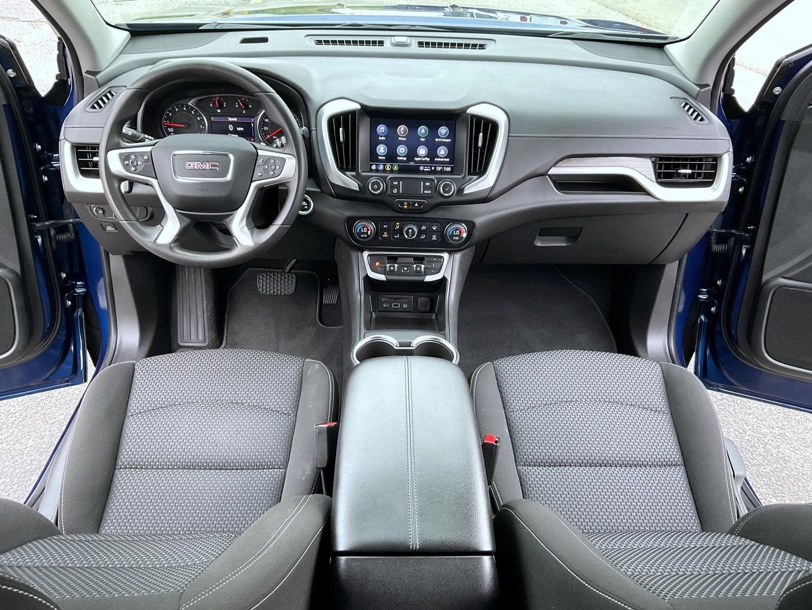 Used 2022 Blue GMC SLE image 12
