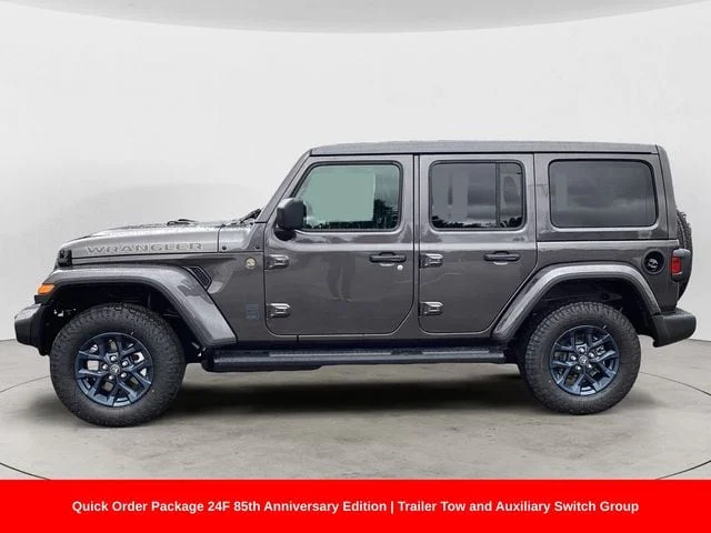 New 2026 Crystal Metallic Jeep 4-DOOR 85TH ANNIVERSARY EDITION image 2