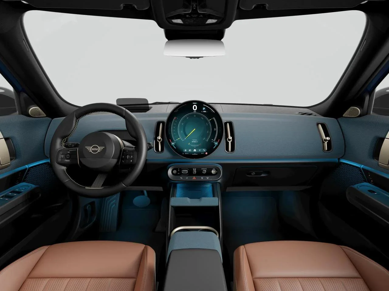 New 2027 Blue Metallic MINI Iconic image 7