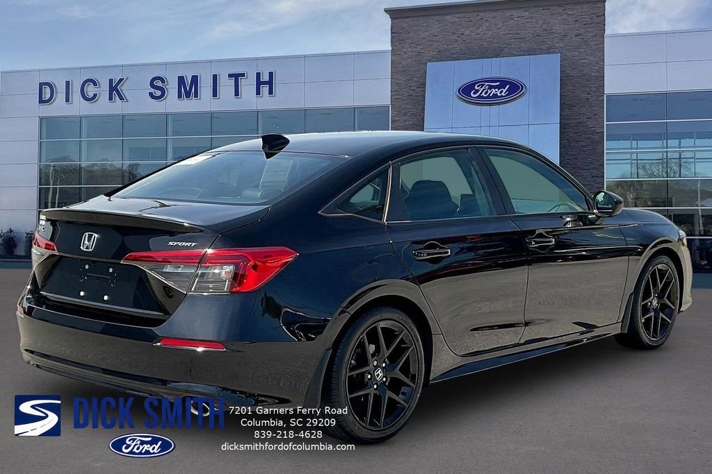 Certified Used 2022 Crystal Black Pearl Honda Sport image 6