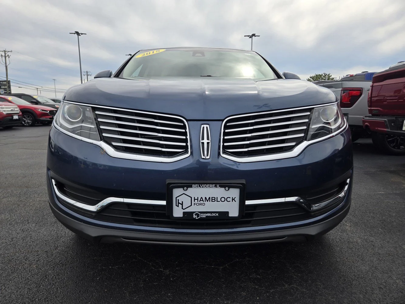 Used 2018 Blue Metallic LINCOLN Select image 42