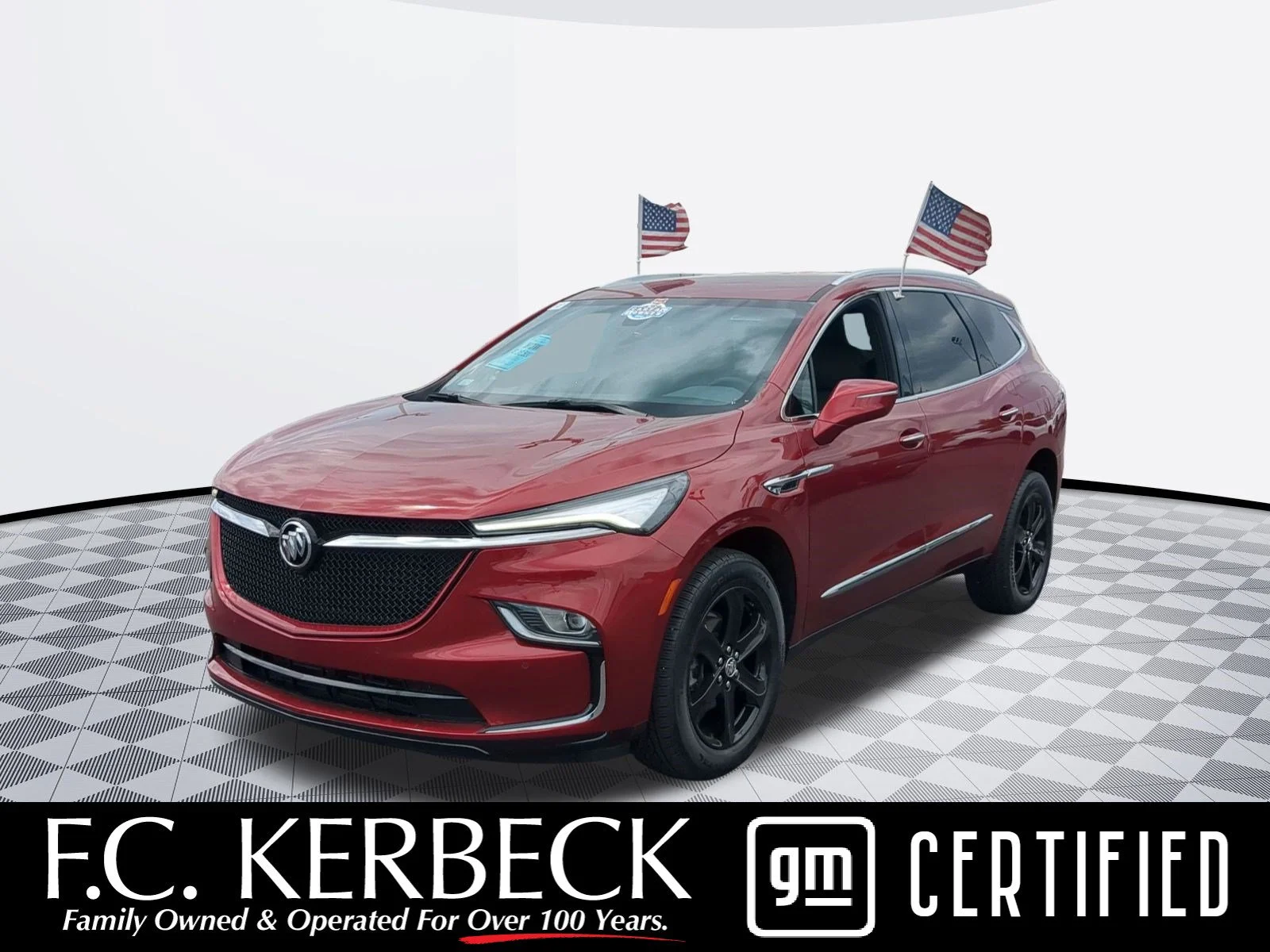 Used 2023 Cherry Red Tintcoat Buick Essence image 1