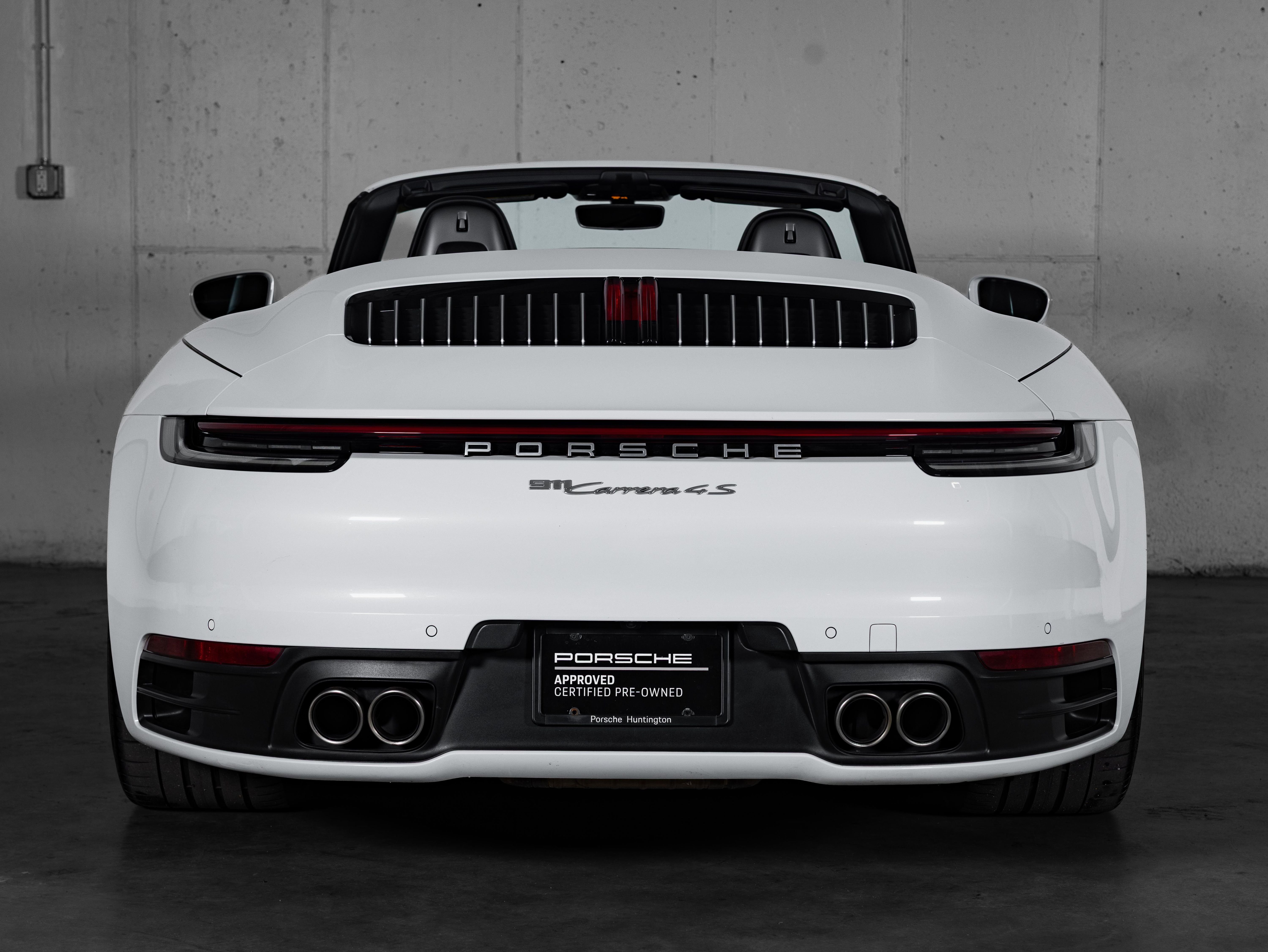 Certified Used 2020 White Porsche Carrera 4S image 10