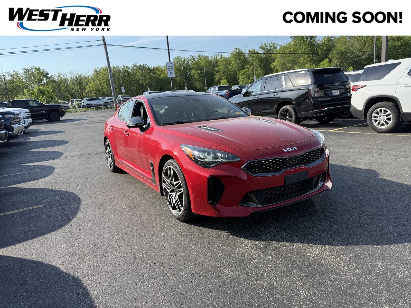 Used 2022 HiChroma Red Kia GT2 image 1