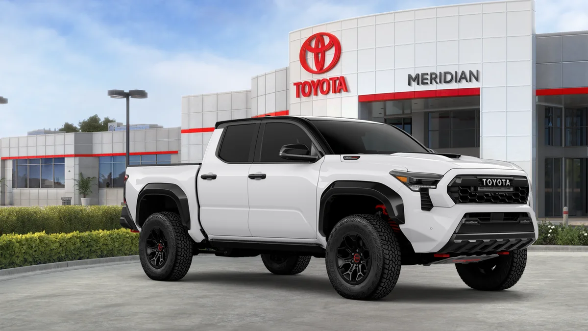 New 2026 Ice Cap with Black roof Toyota TRD Pro image 15
