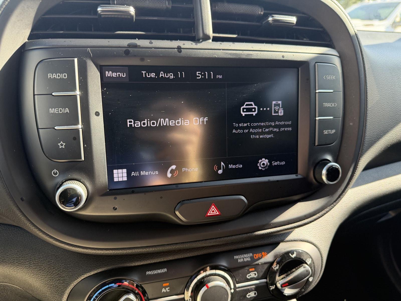 Used 2023 Fusion Black Kia LX image 11