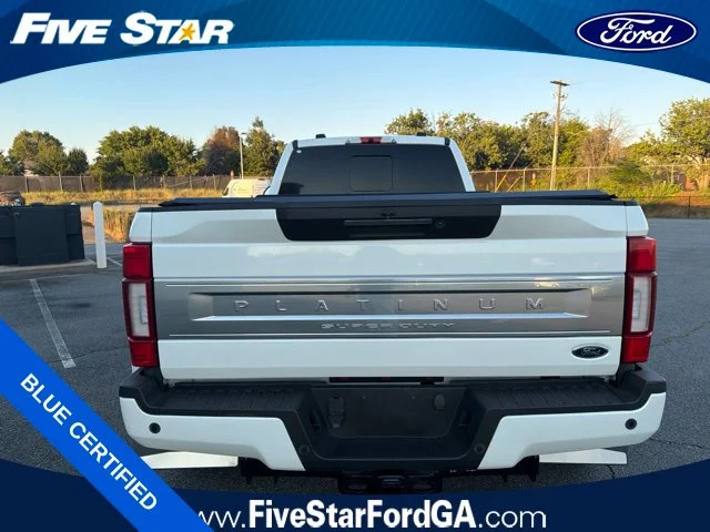 Used 2021 White Ford Platinum image 4