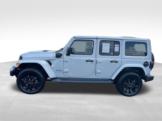 Used 2024 Silver Jeep Sahara 4xe image 2