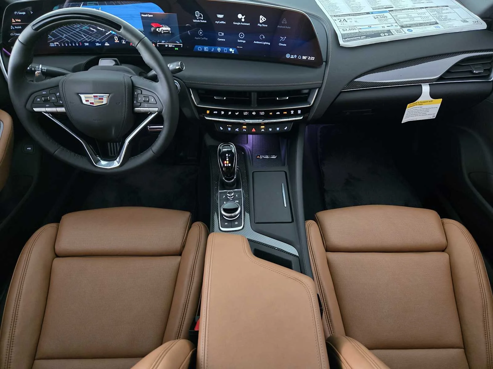 New 2026 Vibrant White Tricoat Cadillac Sport image 17