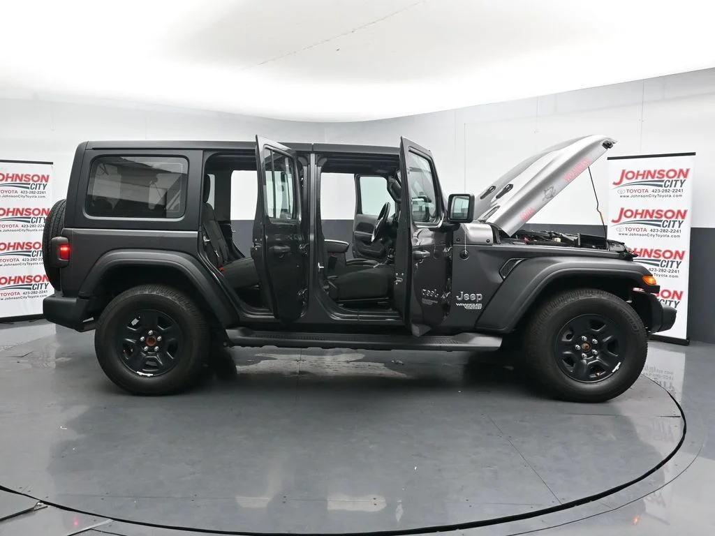 Used 2021 Gray Jeep Unlimited Sport image 38