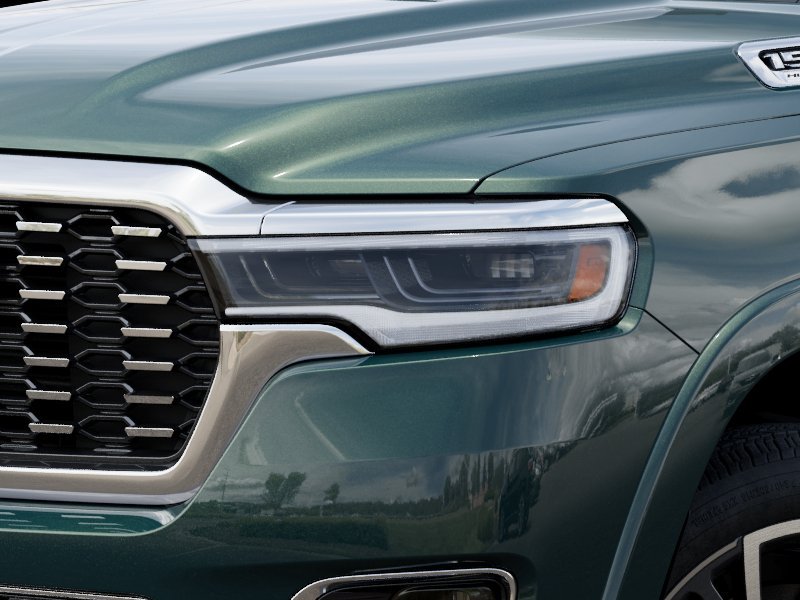 New 2026 Serrano-Green Metallic Exterior Paint RAM Tungsten image 6