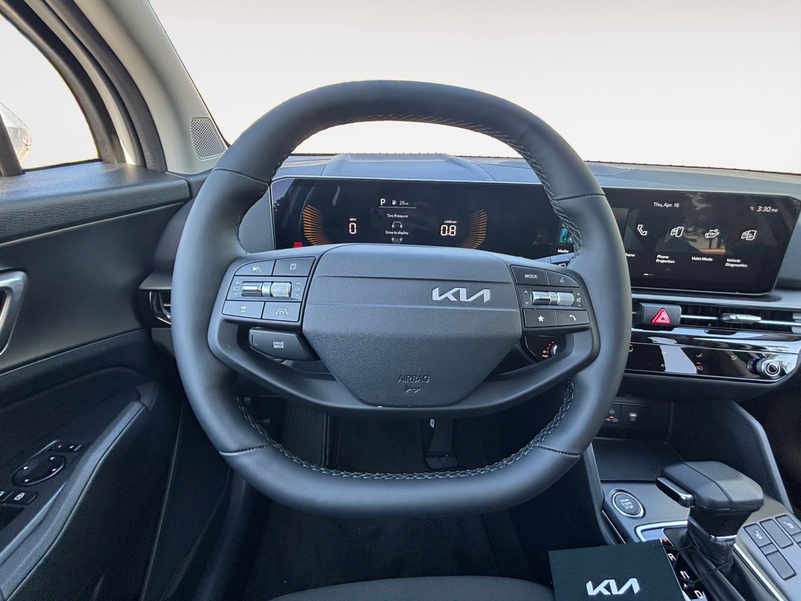 New 2026 Glacial White Pearl Kia LX image 12