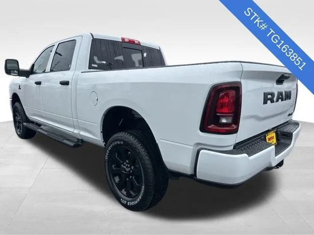 New 2026 Bright White Clear-Coat Exterior Paint RAM Black Express image 5